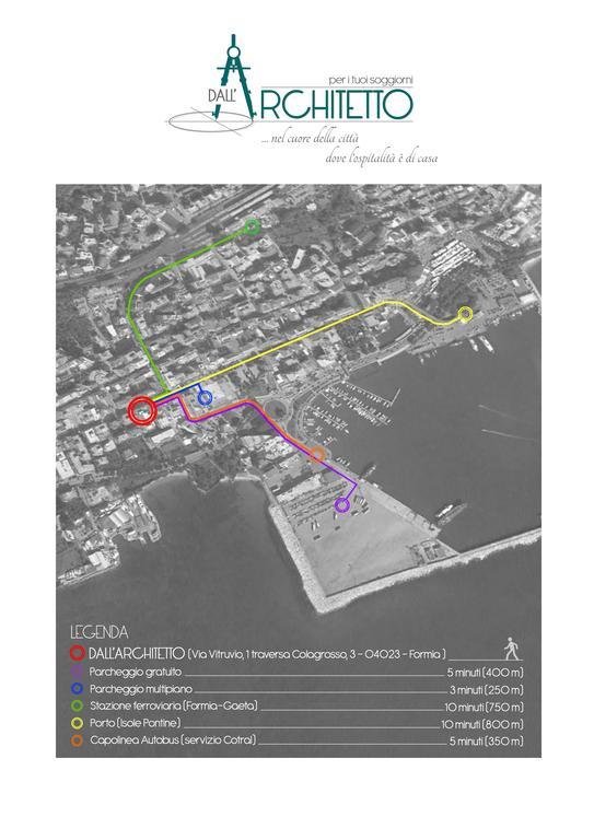 Dall'Architetto Formia Eksteriør bilde